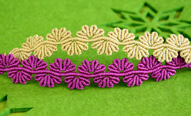 Macrame Flower Lace Bracelet